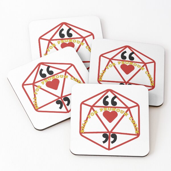 Item preview, Roll for Pronoun Check designed and sold by MxA19.