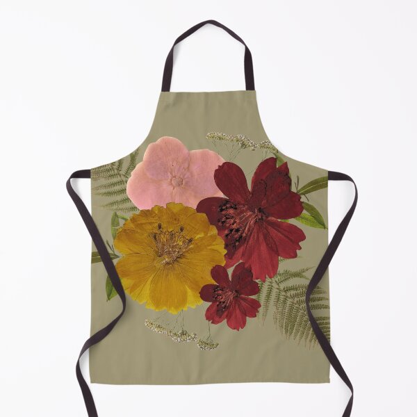 Item preview, Pressed Dried Colorful Collage Flowers designed and sold by Jannielle.