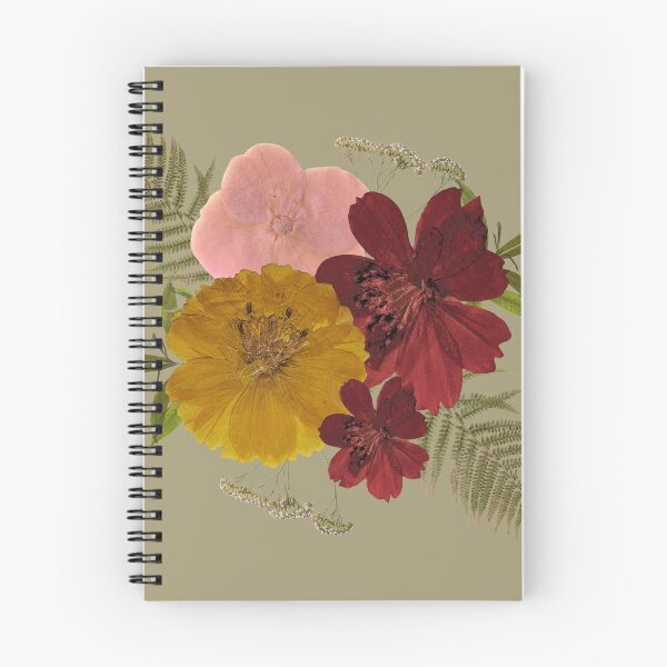 Item preview, Pressed Dried Colorful Collage Flowers designed and sold by Jannielle.