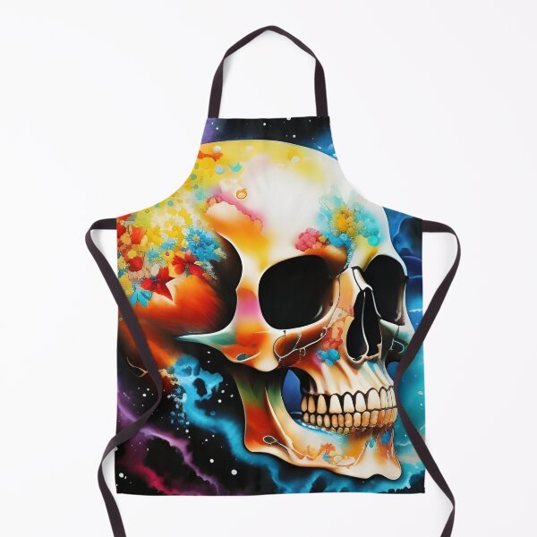 Item preview, Astronomical Skull Digital Art: Colorful, Cosmic designed and sold by Nitram1990.