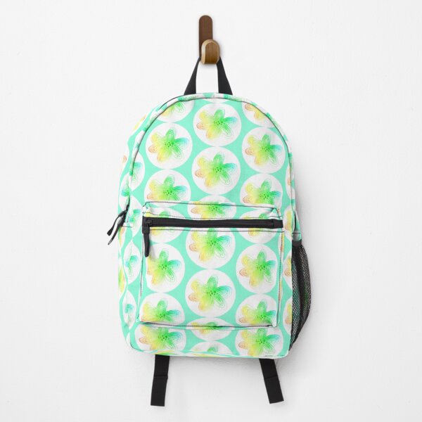 Item preview, Summer flower painting artistic pattern | Green flower drawing pattern designed and sold by lausn.