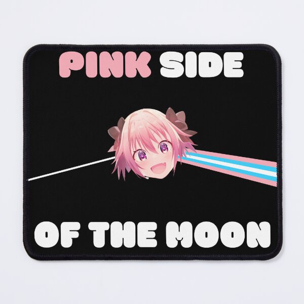 Item preview, Pink Side of the Moon Astolfo Femboy Rainbow Flag designed and sold by SISSY4SISSIES.