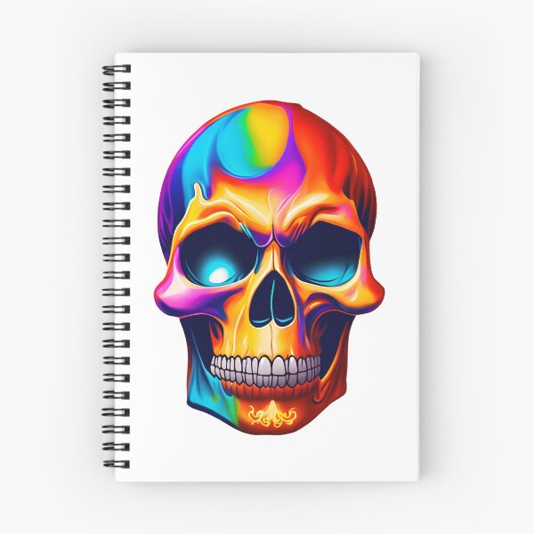 Item preview, Metallic Hypercolour Skull  designed and sold by TheRebelThreads.