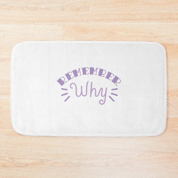 Item preview, Remember why in purple designed and sold by jazzydevil.