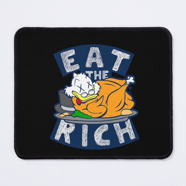 Item preview, EAT THE RICH DUCK sticker by TaizTeez Clx designed and sold by LilianaYundt1.