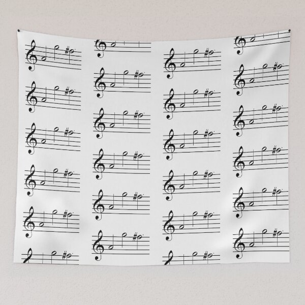 Item preview, Newsies Santa Fe Musical Notes designed and sold by FeatheredPrints.