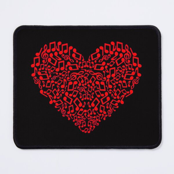 Item preview, Notes in the heart designed and sold by zeljana0504.