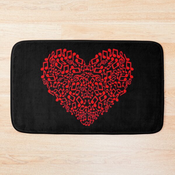 Item preview, Notes in the heart designed and sold by zeljana0504.