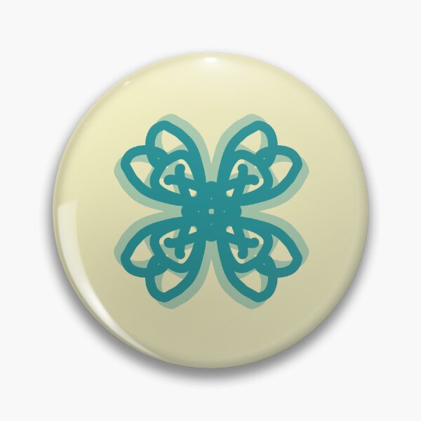 Item preview, Teal Geometric Pattern designed and sold by Garden-View.