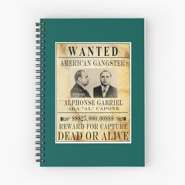 Item preview, AL CAPONE  Vintage Gangster Wanted Poster B  designed and sold by LilianaYundt1.