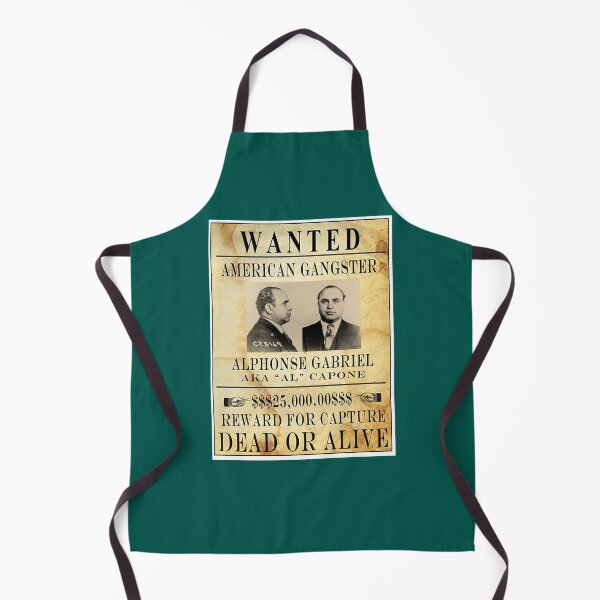 Item preview, AL CAPONE Vintage Gangster Wanted Poster B designed and sold by LilianaYundt1.
