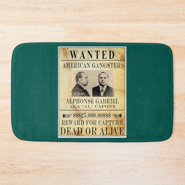 Item preview, AL CAPONE  Vintage Gangster Wanted Poster B  designed and sold by LilianaYundt1.