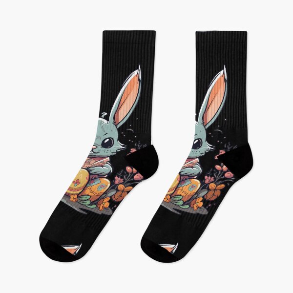 Item preview, Happy easter chibi bunny designed and sold by JoRealm.