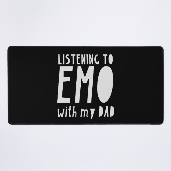 Item preview, Listening to EMO with my DAD designed and sold by jazzydevil.