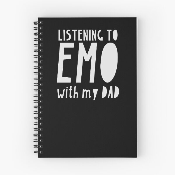 Item preview, Listening to EMO with my DAD designed and sold by jazzydevil.