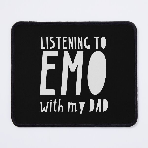 Item preview, Listening to EMO with my DAD designed and sold by jazzydevil.