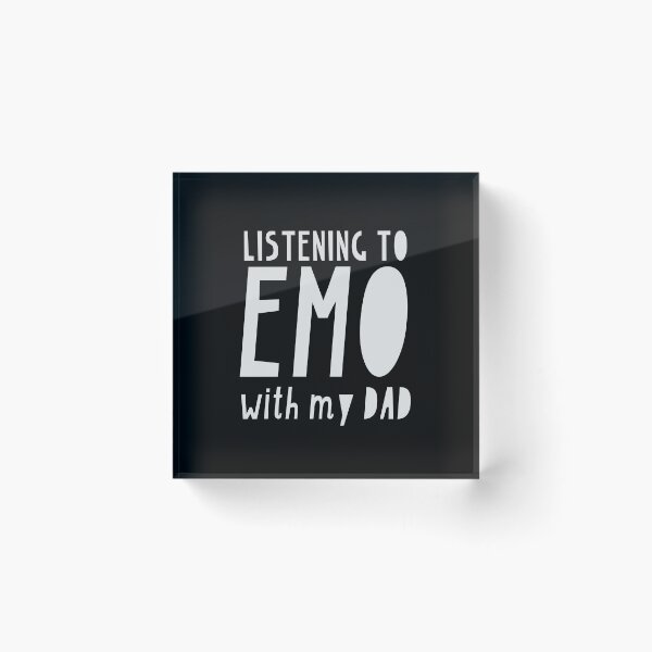 Item preview, Listening to EMO with my DAD designed and sold by jazzydevil.