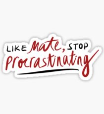 Pegatina como amigo, deja de procrastinar (3RACHA)