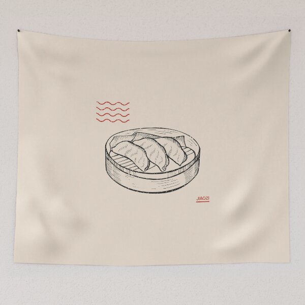 Item preview, Jiaozi - Chinese Food T-Shirt designed and sold by NootNootPolar.