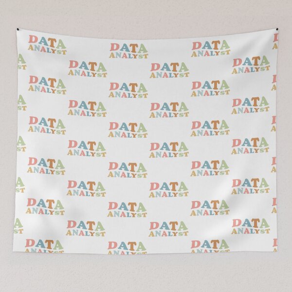 Item preview, Data Analyst in boho colours designed and sold by jazzydevil.