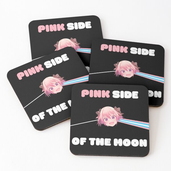Item preview, Pink Side of the Moon Astolfo Femboy Rainbow Flag designed and sold by SISSY4SISSIES.