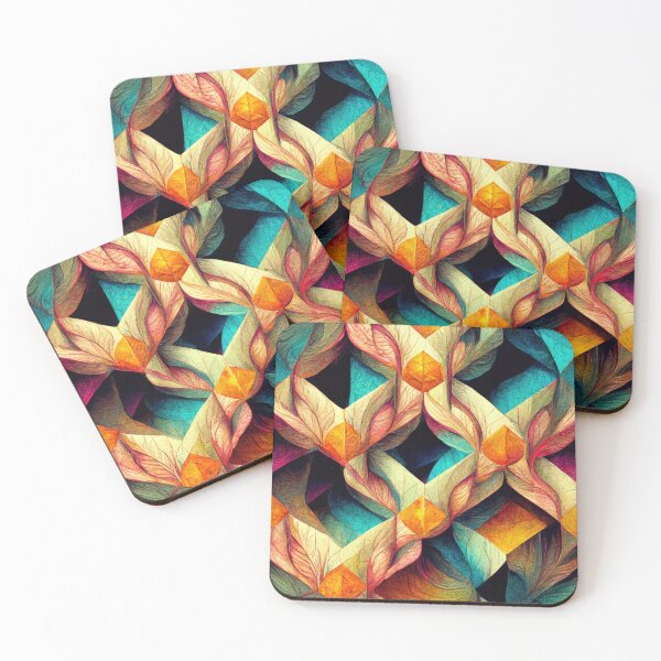 Item preview, Symmetric Colorful Design wallpaper designed and sold by thisisallahoax.