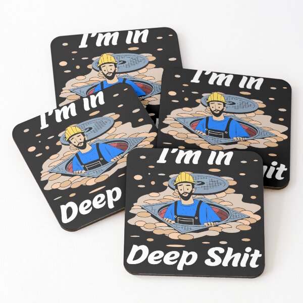 Item preview, Channel Worker - I'm in Deep Shit designed and sold by Shirtey.