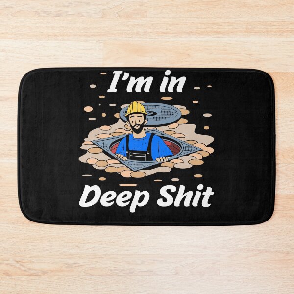 Item preview, Channel Worker - I'm in Deep Shit designed and sold by Shirtey.