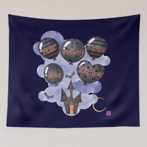 Item preview, goth home black balloons designed and sold by themoniae.