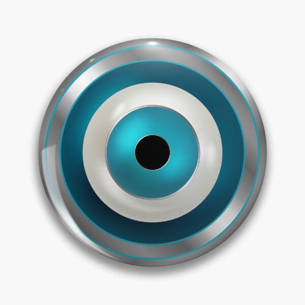 Item preview, Mati Evil Eye Silver Aqua designed and sold by Yiorgos Designs.