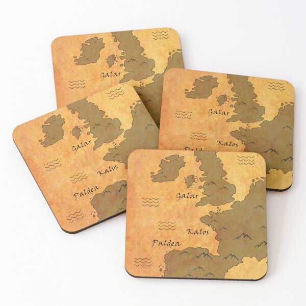 Item preview, Map 'Europe' Galar, Kalos, Paldea designed and sold by davabreg.
