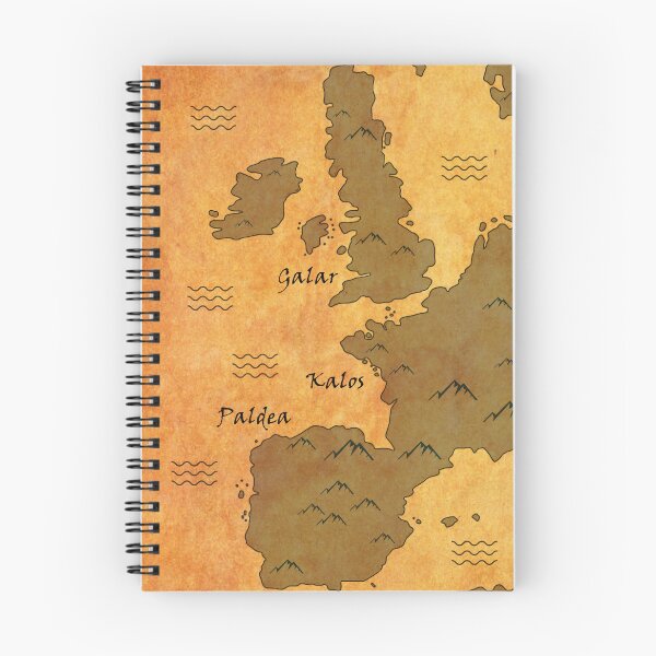 Item preview, Map 'Europe' Galar, Kalos, Paldea designed and sold by davabreg.