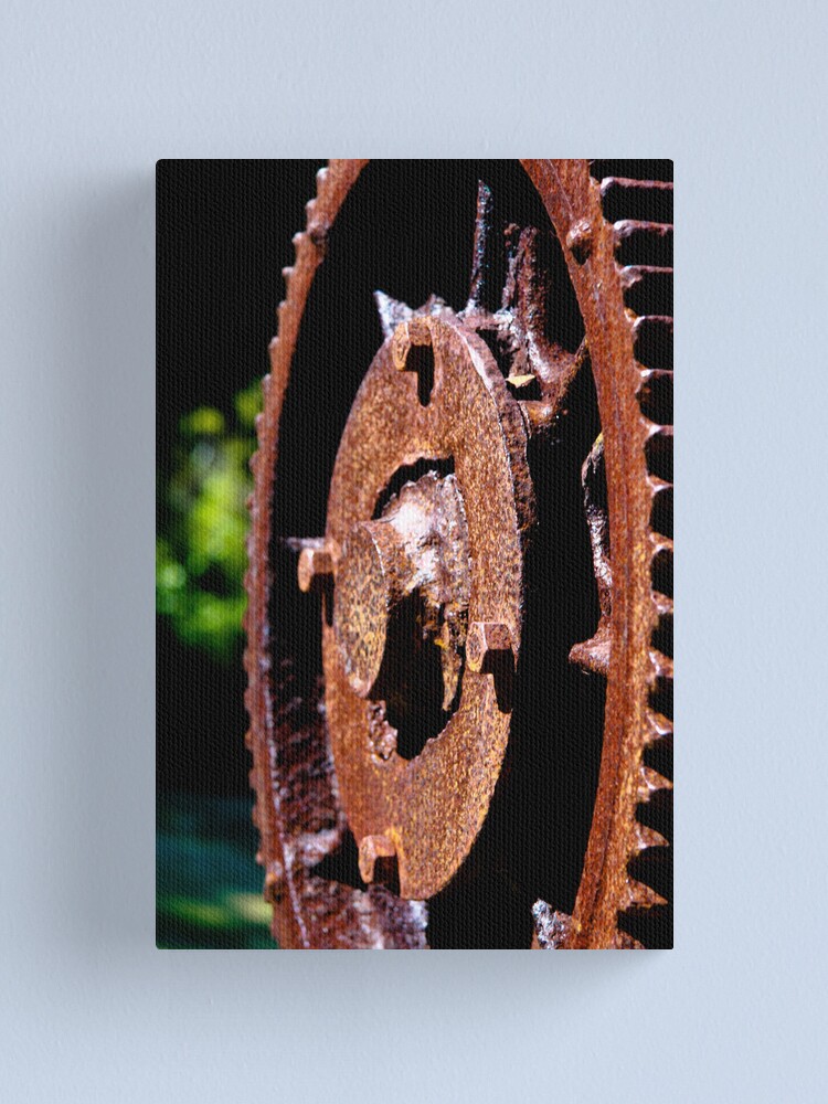 Alternate view of Rusty cog Canvas Print
