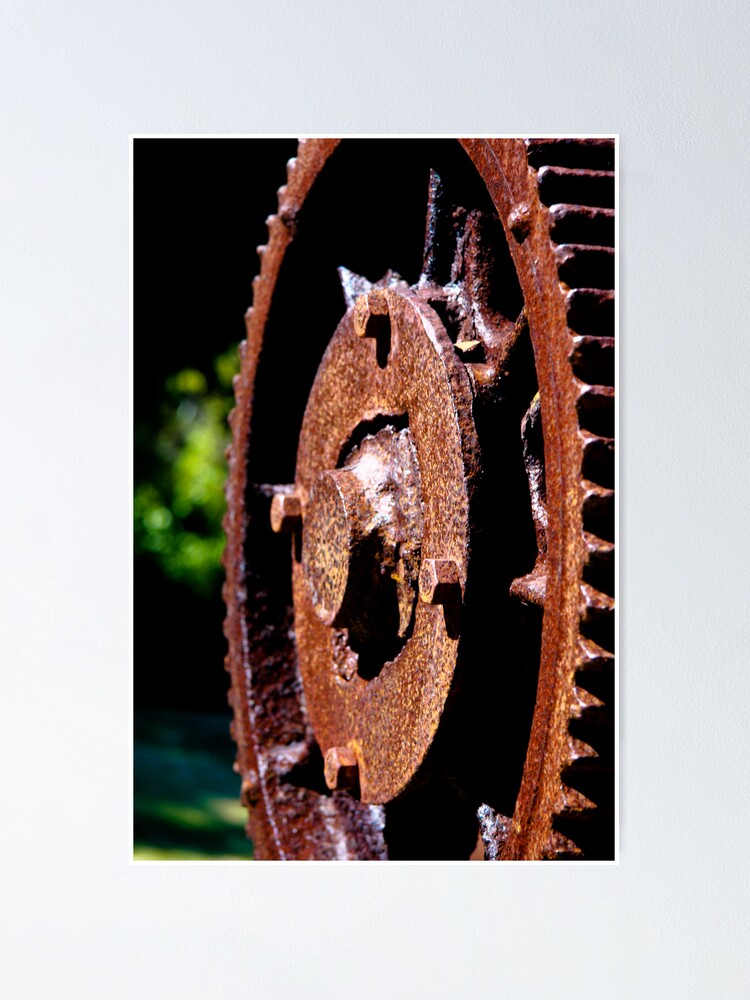 Alternate view of Rusty cog Poster