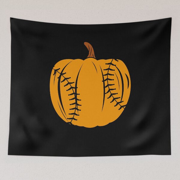 Item preview, Halloween Baseball Pumpkin designed and sold by Shirtey.