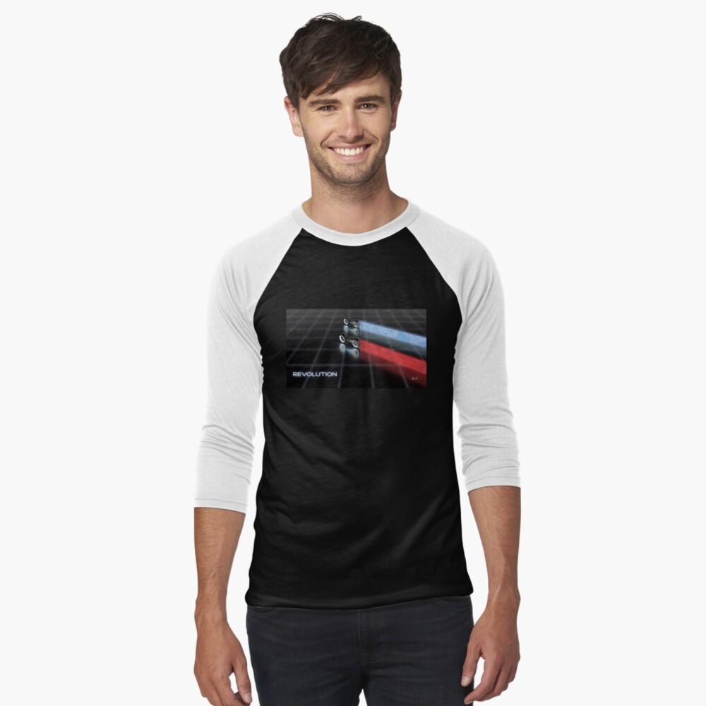Item preview, Baseball ¾ Sleeve T-Shirt designed and sold by Egyptian-Ink.