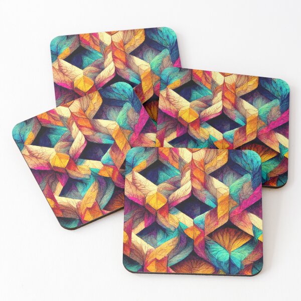 Item preview, Geometric Colorful Design wallpaper designed and sold by thisisallahoax.