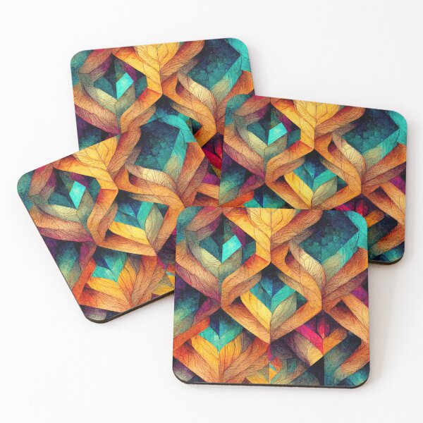 Item preview, Colorful Geometric Design wallpaper designed and sold by thisisallahoax.