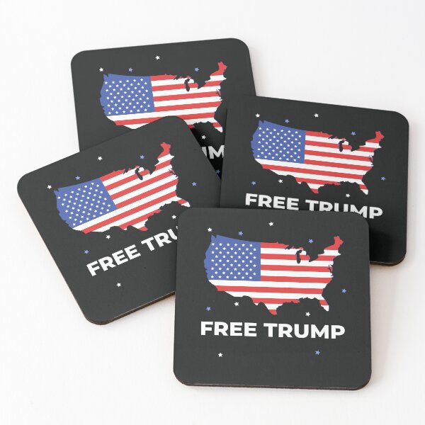 Item preview, Free Donald Trump Republican Support Political Patriotic American Flag designed and sold by SaadEtta.