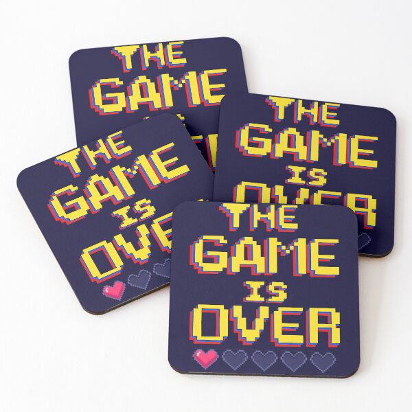 Item preview, The game is over designed and sold by ResplendentByRach.