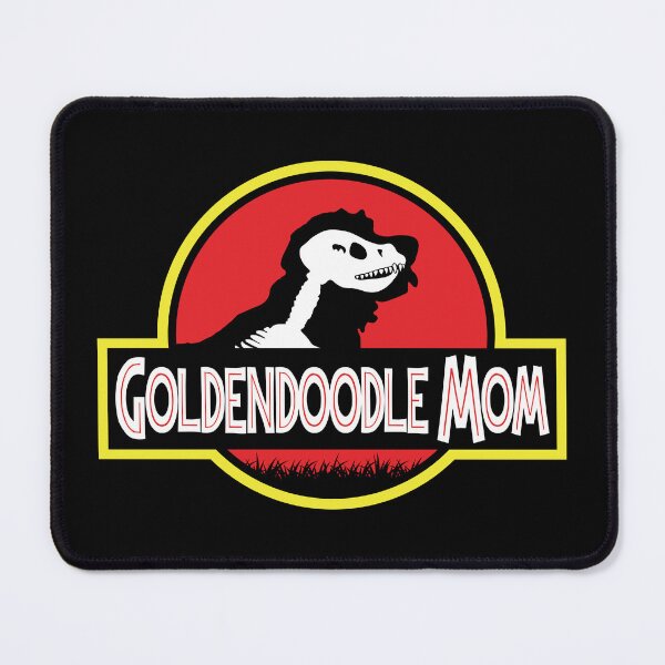 Item preview, (For Dark Background) Jurassic Goldendoodle Mom designed and sold by More Cute Dogs.