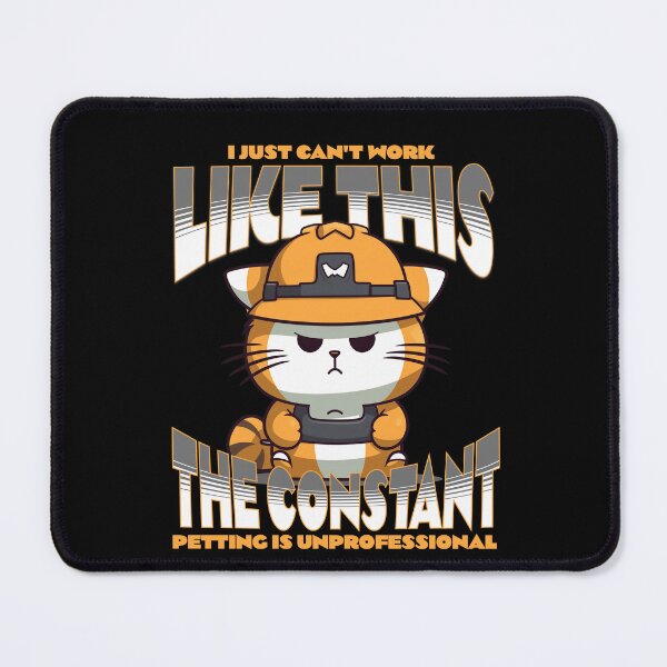 Item preview, I just can't work like this. The constant petting is unprofessional!  designed and sold by AntibodyDP7.