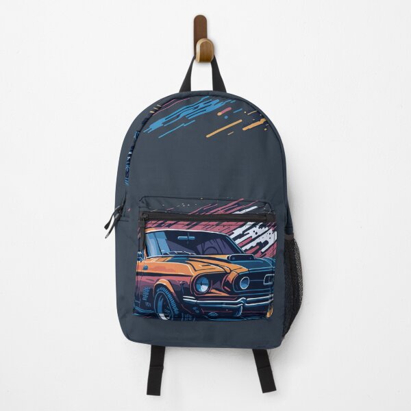Item preview, Retro Muscle Car Ford Mustang Vector Artwork designed and sold by AndyNgn.