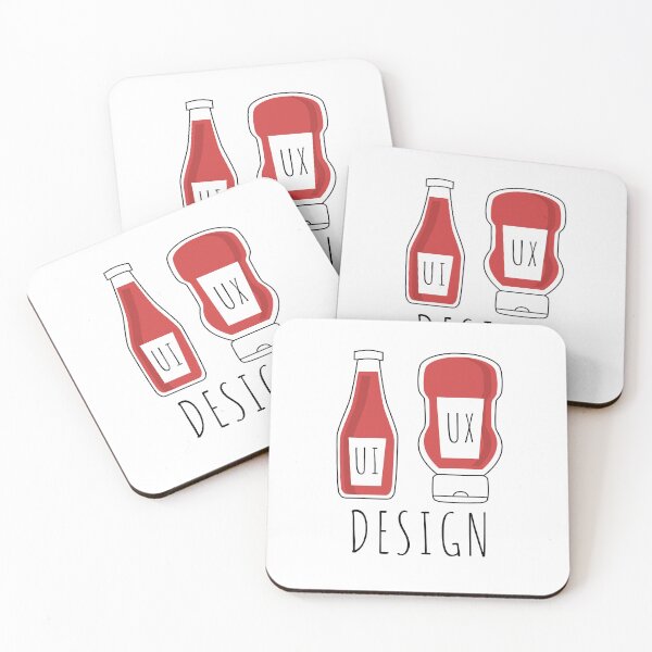 Item preview, UI vs UX Designer designed and sold by knapst.