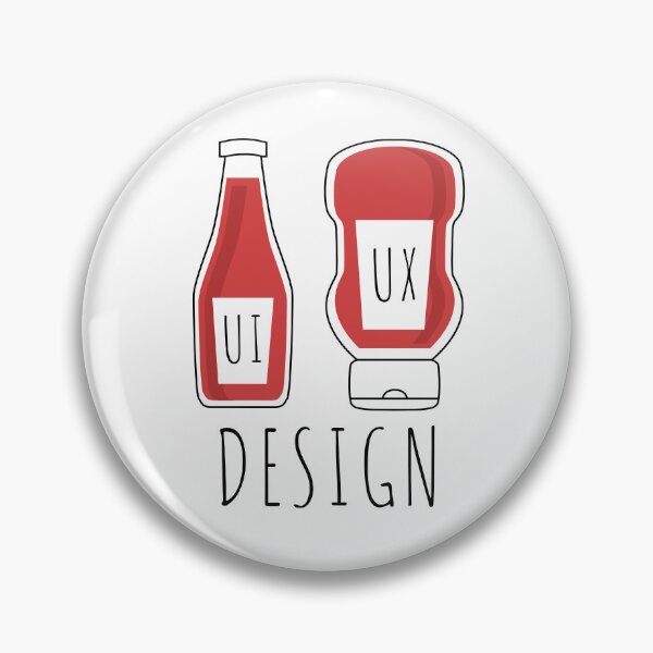 Item preview, UI vs UX Designer designed and sold by knapst.