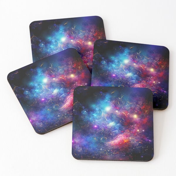 Item preview, Colorful galaxy designed and sold by OtterFactory.
