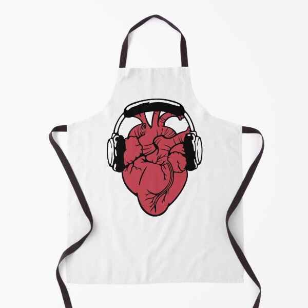 Item preview, I Love Music Headset Anatomic Heart by Tobe Fonseca designed and sold by Tobe Fonseca®.
