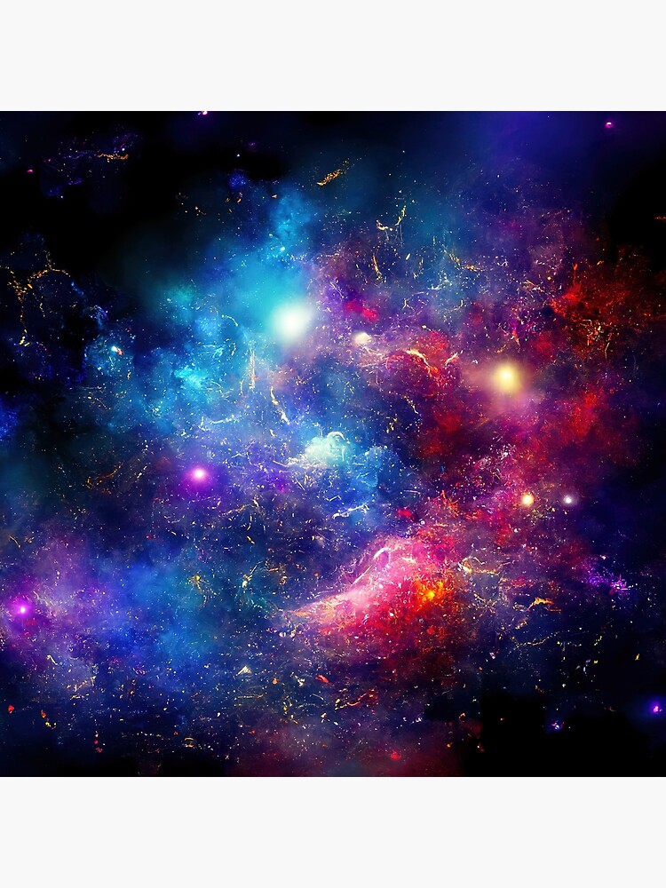 Galaxy. Art Print