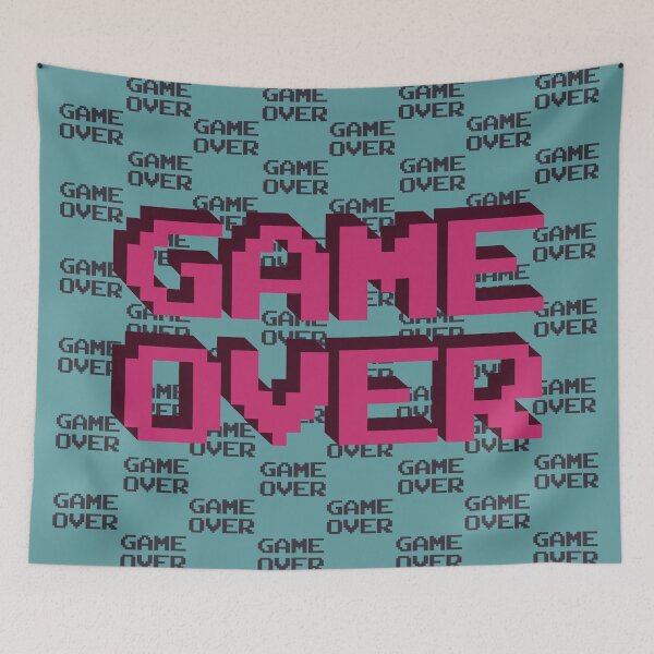 Item preview, Retro Game Over designed and sold by hadleyfoo.