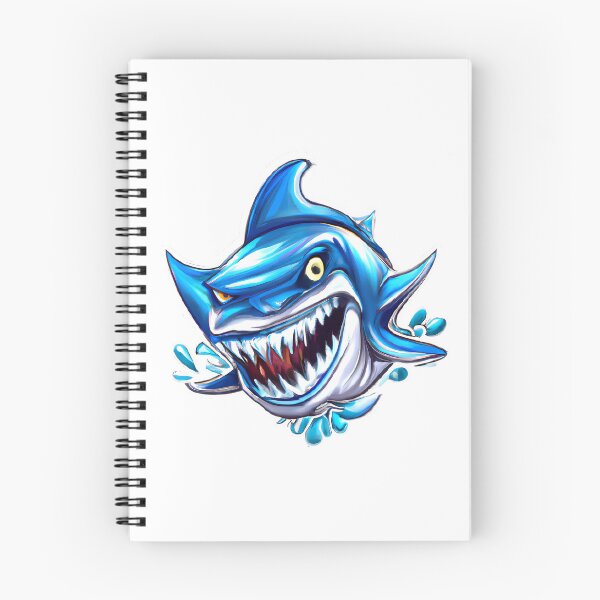 Item preview, Cool Blue Shark designed and sold by TheScruffyGoose.